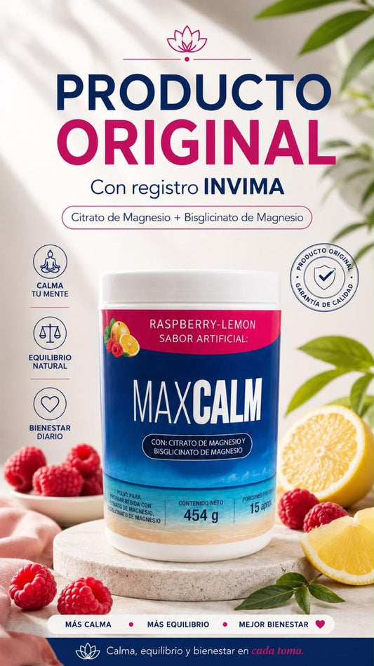 Max Calm 454G Original con Invima