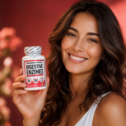 Digestive Enzimes 60 capsulas: Ayuda a digerir comidas más fácilmente.
